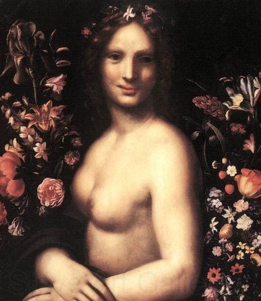 Carlo Antonio Procaccini Flora France oil painting art